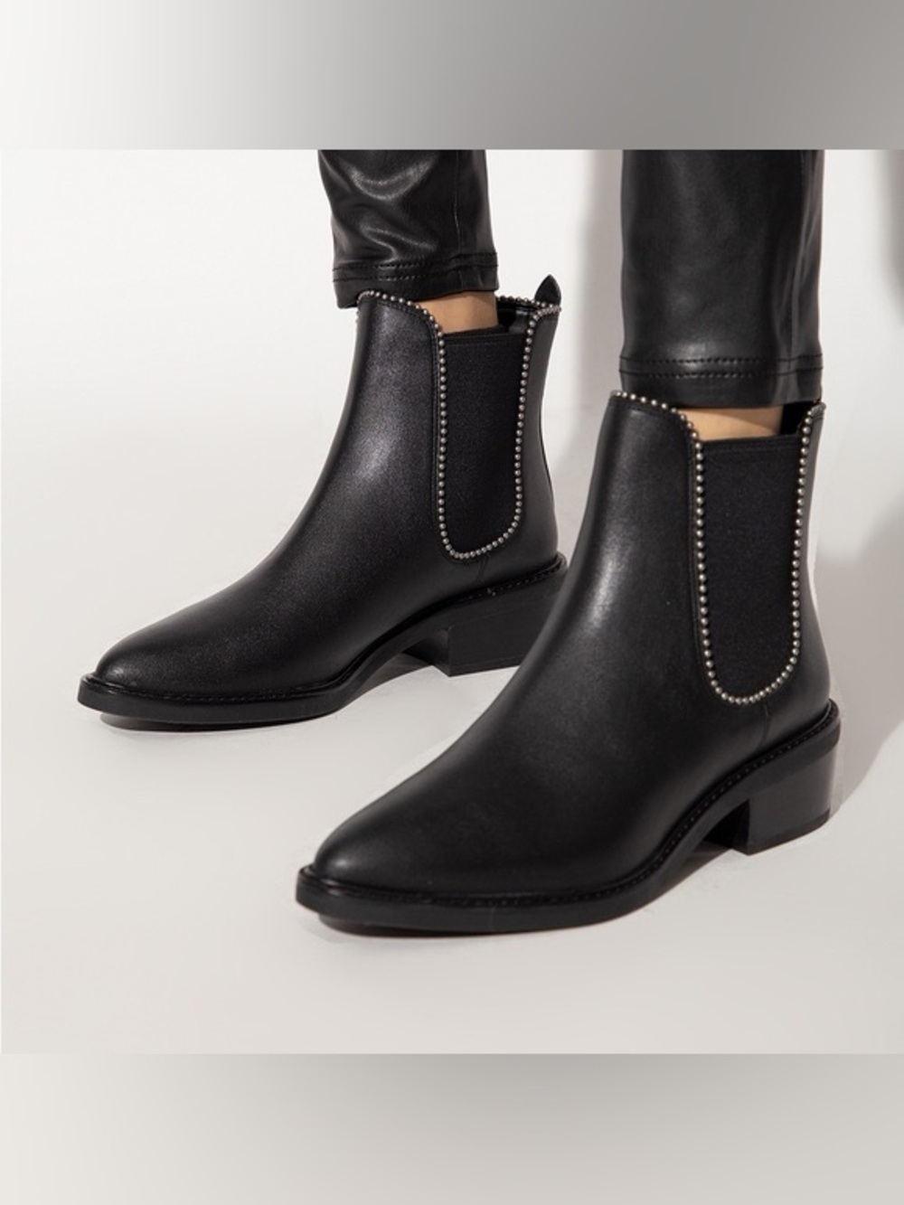 NWT Coach Bowery Bead Booties